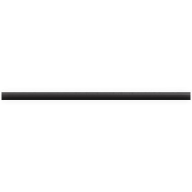 Speak Matter Bullnose Tile 1" x 12" - Leather Black