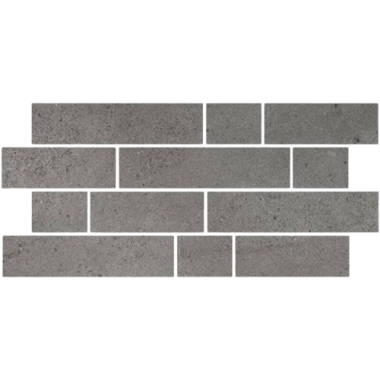 Chamonix Muretto Brick Tile 12" x 24" - Dark Gray