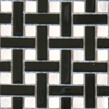 Impressions Weave 14" x 14" - Black