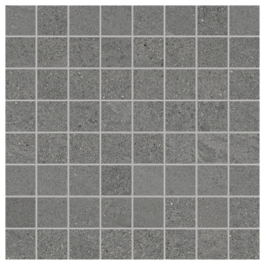 New England 1.4" x 1.4" Mosaic Tile 12" x 12" - Anthracite