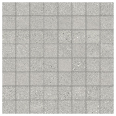 New England 1.4" x 1.4" Mosaic Tile 12" x 12" - Cold Gray