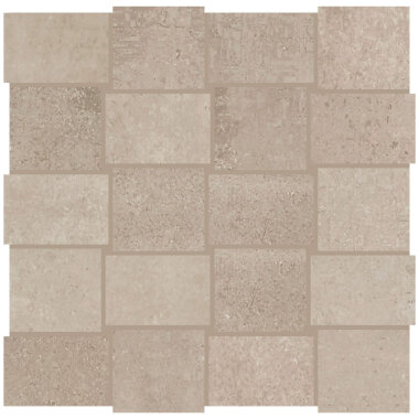 Union Basketweave Mosaic Tile 2" x 3" - Beige