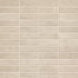 Fray Tile Wall Mosaic Brick 1" x 3" - Sand