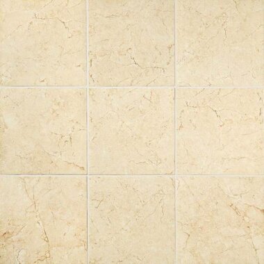 Mirasol Marble Look Tile Floor 24" x 24" - Crema Laila