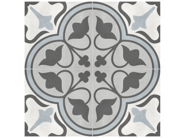 Form Clover Deco Tile 8" x 8" - Tide