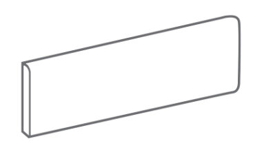 Middleton Square Tile Bullnose 4 1/4" x 12 7/8" - Latte