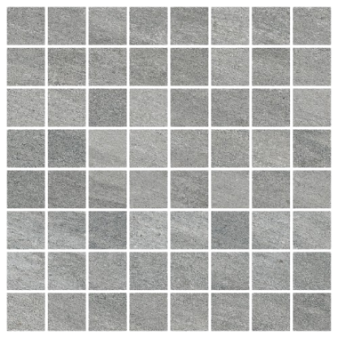 Quartzite 1.4" x 1.4" Mosaic Tile 12" x 12" - Gray