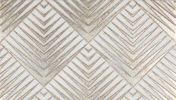 Artistic Ritz Gold Mosaic Tile - 12