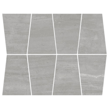 Neopolis Capri Mosaic Tile 12" x 14" - Gray