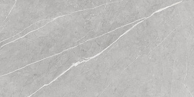 Piasentina Marble Look Tile Semi-Polished 18" x 36" - Light Grey